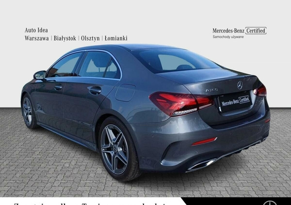 Mercedes-Benz Klasa A cena 139900 przebieg: 14053, rok produkcji 2021 z Kolno małe 466